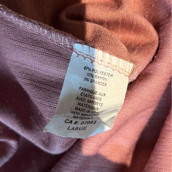 Pink mock neck a-line dress - Picture 4 of 5